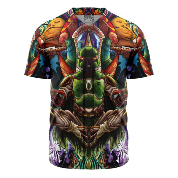Maillot de baseball Boba Fett Psychédélique Star Wars Sans Bordure