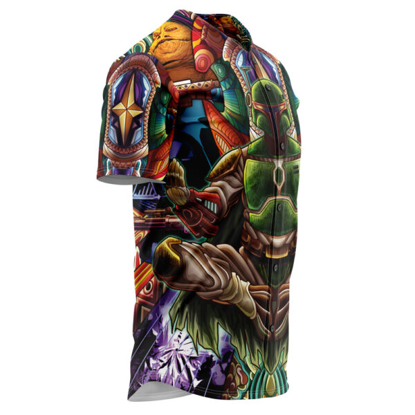 Maillot de baseball Boba Fett Psychédélique Star Wars Sans Bordure – Image 2