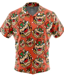 Chemise hawaïenne Bowser Mario Bros