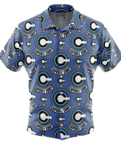 Chemise hawaïenne Capsule Corp Dragon Ball Z