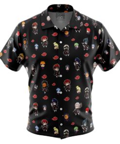 Chemise hawaïenne Chibi Akatsuki Pattern