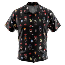 Chemise hawaïenne Chibi Akatsuki Pattern