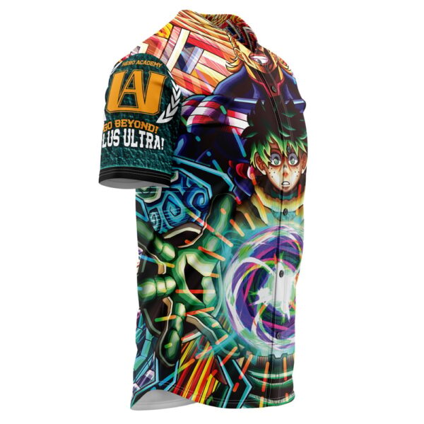 Maillot de baseball Deku x All Might Psychédélique My Hero Academia Sans Bordure – Image 2