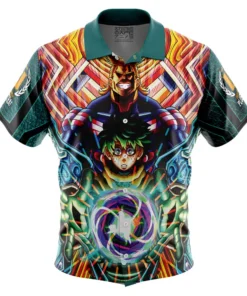 Chemise hawaïenne Trippy Midoriya Izuku My Hero Academia