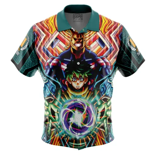 Chemise hawaïenne Trippy Midoriya Izuku My Hero Academia