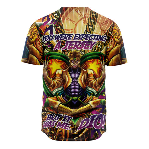 Maillot de baseball Dio Méditant Psychédélique C’était Moi JoJo’s Bizarre Adventure Sans Bordure – Image 3