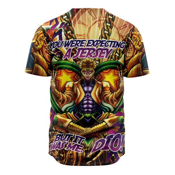 Maillot de baseball Dio Méditant Psychédélique C’était Moi JoJo’s Bizarre Adventure Sans Bordure – Image 3
