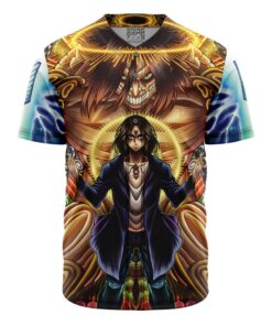 Maillot de baseball Eren Yeager Timeskip Psychédélique Attack on Titan Sans Bordure