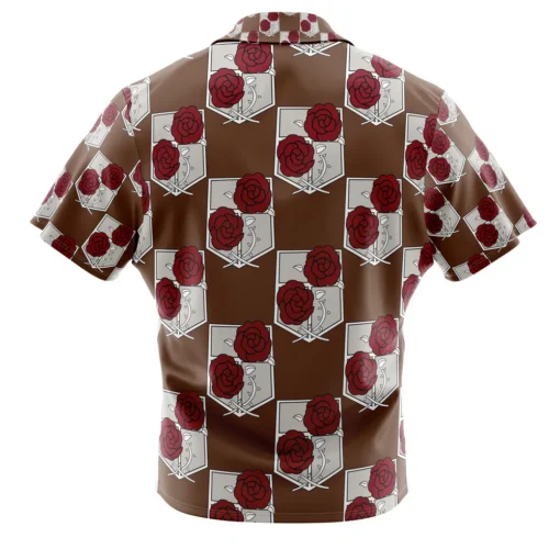 Chemise hawaïenne Garnison L’Attaque des Titans – Image 3