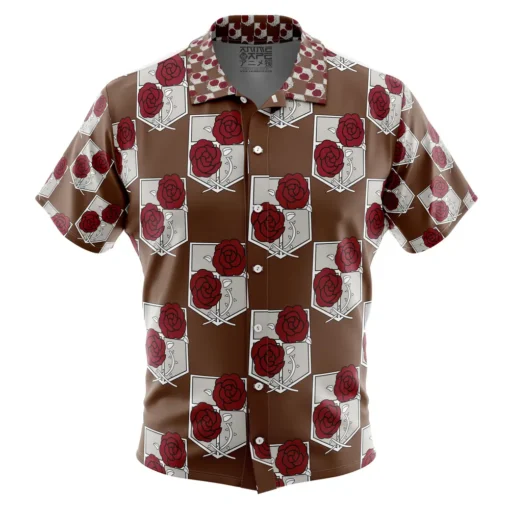 Chemise hawaïenne Garnison L’Attaque des Titans
