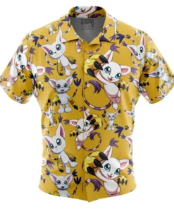 Chemise hawaïenne Gatomon Digimon
