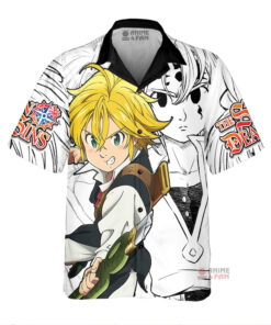 Chemise Hawaïenne Sept péchés capitaux Meliodas