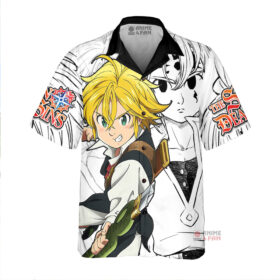 Chemise Hawaïenne Sept péchés capitaux Meliodas
