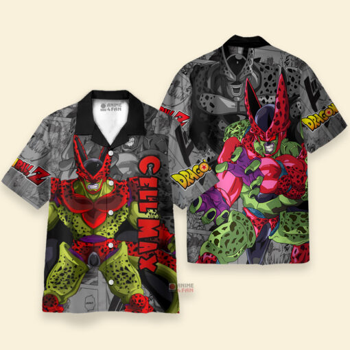 Chemise Hawaïenne Dragon Ball Cell Max – Image 3
