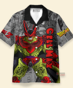Chemise Hawaïenne Dragon Ball Cell Max