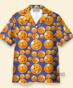 Chemise Hawaïenne Dragon Ball Boules Pleines