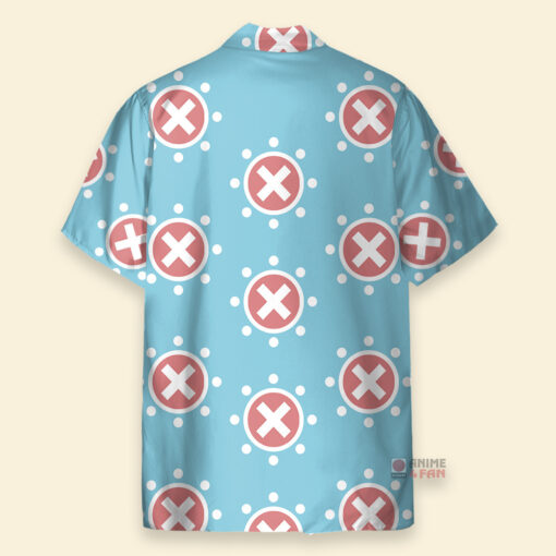 Chemise Hawaïenne Logo Chopper One Piece Bleu – Image 2