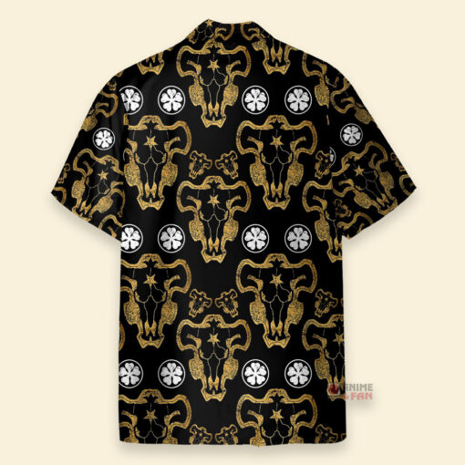 Chemise Hawaïenne Black Clover Black Bulls – Image 2