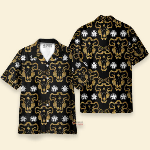 Chemise Hawaïenne Black Clover Black Bulls – Image 3