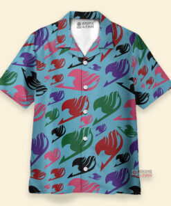 Chemise Hawaïenne Insigne de Fairy Tail