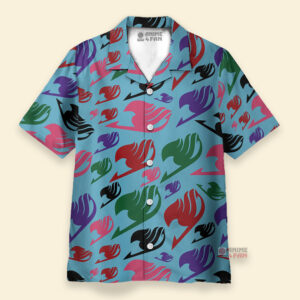 Chemise Hawaïenne Insigne de Fairy Tail
