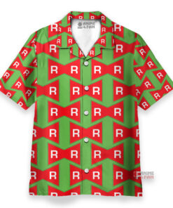 Chemise Hawaïenne Dragon Ball Armée du Ruban Rouge