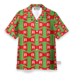 Chemise Hawaïenne Dragon Ball Armée du Ruban Rouge