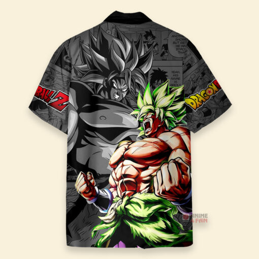 Chemise Hawaïenne Dragon Ball Broly Prêt Combat – Image 2