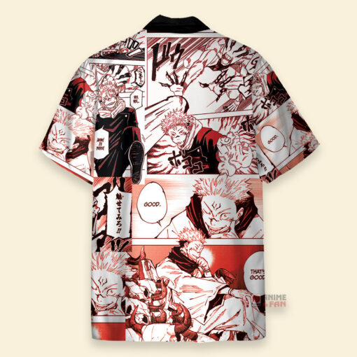 Chemise Hawaïenne Jujutsu Kaisen Sukuna Ryoumen – Image 2