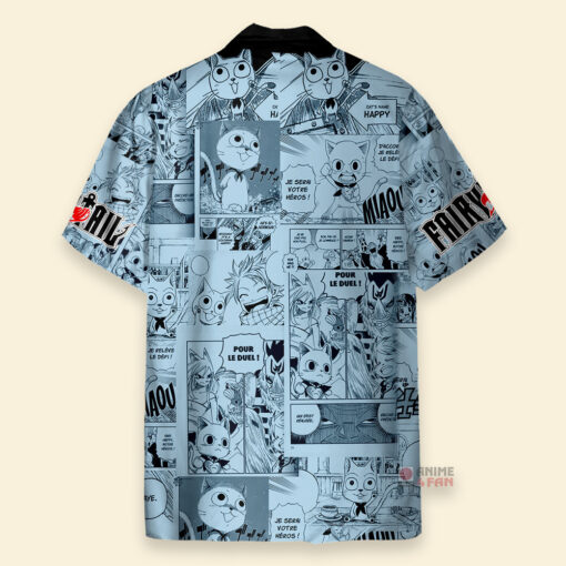 Chemise Hawaïenne Fairy Tail Happy – Image 2