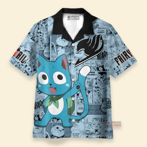 Chemise Hawaïenne Fairy Tail Happy