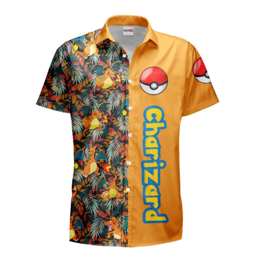 Chemise Hawaïenne Pokémon Dracaufeu (Charizard) – Image 2