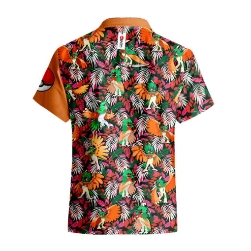 Chemise Hawaïenne Pokemon Archéduc (Decidueye) – Image 3