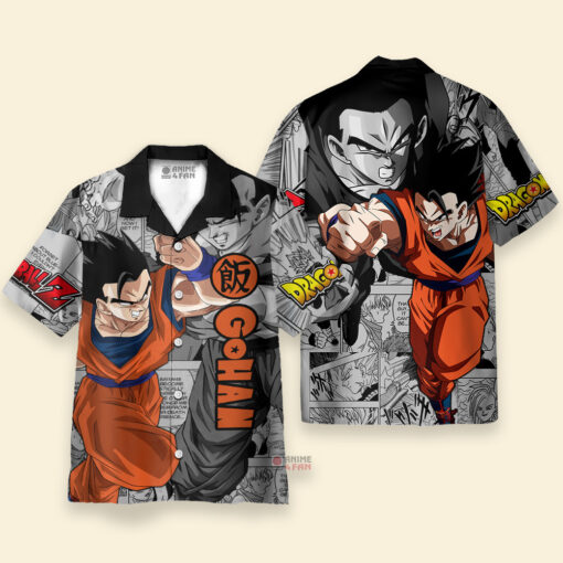 Chemise Hawaïenne Dragon Ball Gohan – Image 3