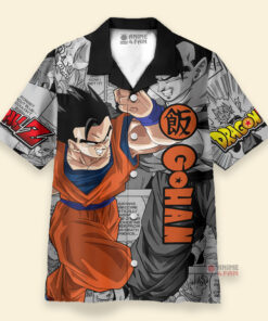 Chemise Hawaïenne Dragon Ball Gohan