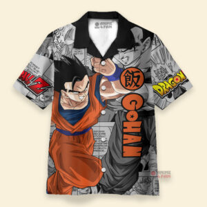 Chemise Hawaïenne Dragon Ball Gohan