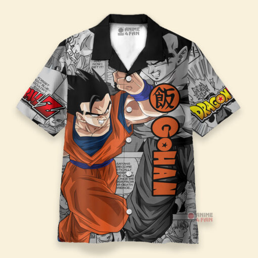 Chemise Hawaïenne Dragon Ball Gohan