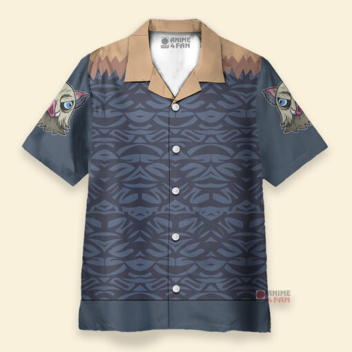 Chemise Hawaïenne Demon Slayer Kimetsu No Yaiba Inosuke