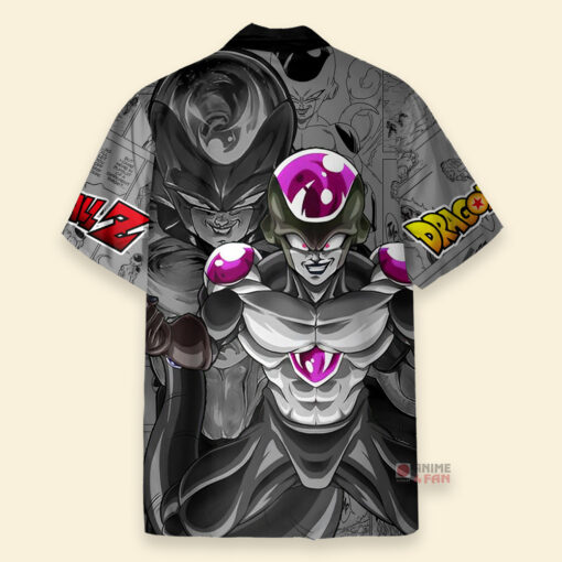 Chemise Hawaïenne Dragon Ball Noir Freezer – Image 2