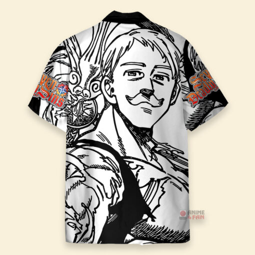 Chemise Hawaïenne Seven Deadly Sins Escanor – Image 2