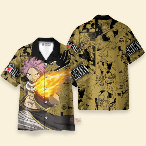 Chemise Hawaïenne Fairy Tail Natsu Dragneel – Image 3