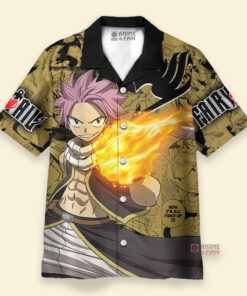 Chemise Hawaïenne Fairy Tail Natsu Dragneel
