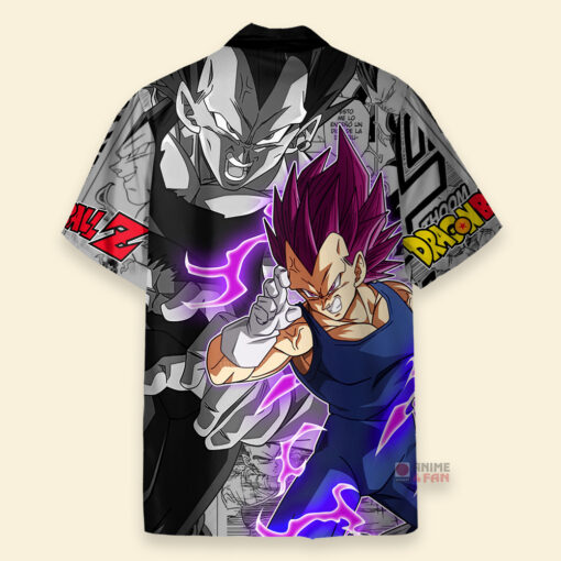 Chemise Hawaïenne Dragon Ball Vegeta Ultra Ego – Image 2