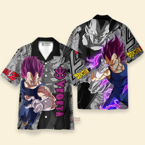 Chemise Hawaïenne Dragon Ball Vegeta Ultra Ego – Image 3