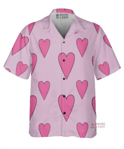 Chemise Hawaïenne One Piece Corazon Donquichotte Rosinante Coeur Rose