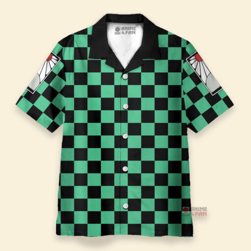Chemise Hawaïenne Demon Slayer Kimetsu No Yaiba Tanjiro