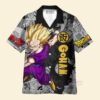 Chemise Hawaïenne Dragon Ball Gohan Super Saiyan