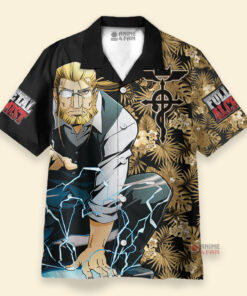 Chemise Hawaïenne Alchimiste Fullmetal Van Hohenheim