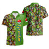 Chemise Hawaïenne Pokemon Tyranocif (Tyranitar)