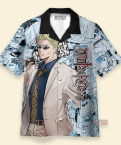 Chemise Hawaïenne Jujutsu Kaisen Kento Nanami
